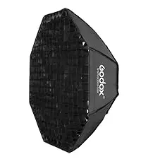 Softbox Parabolico Godox QR-P150T 150cm - Per Flash Bowens, Argento, Sgancio Rapido - Foto 10