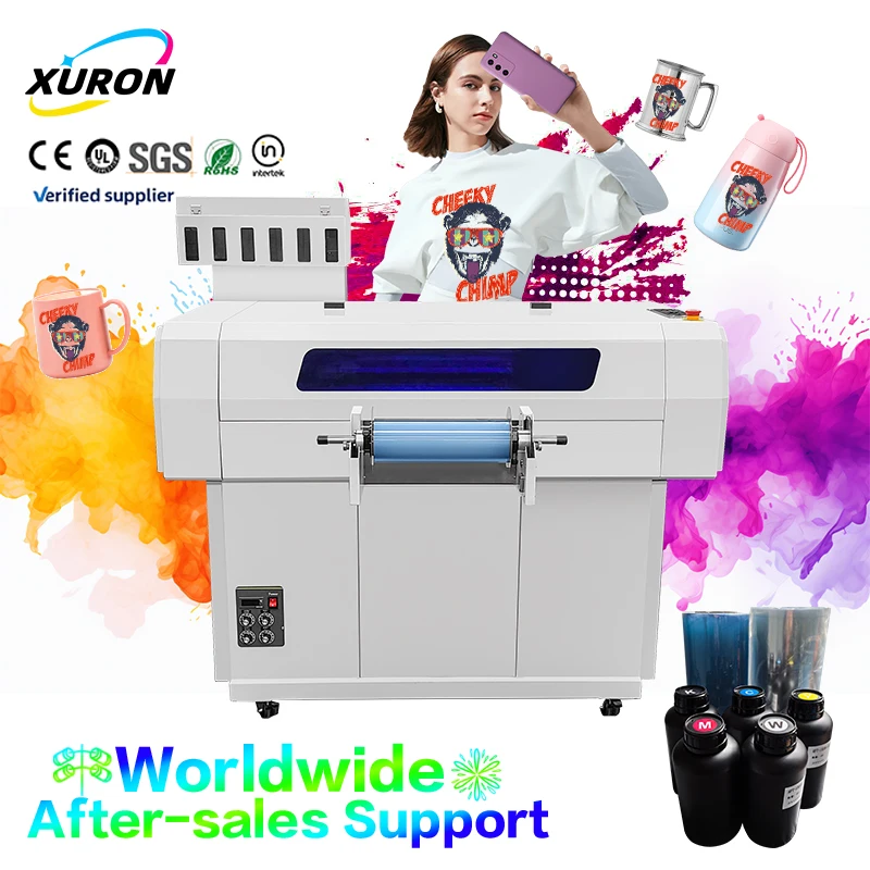 Precision UV LED DTF Multicolor Fast-Drying Eco-Friendly Multisubstrate Printer New Condition Multifunctional with Pigment Ink