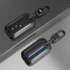 A three-button three-color design with metal clasp