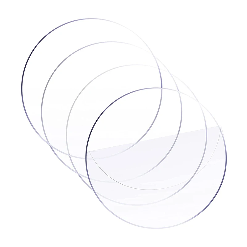 Custom Acrylic Display Base Round Acrylic Discs Circle Clear Disc Template Buy Acrylic Disks