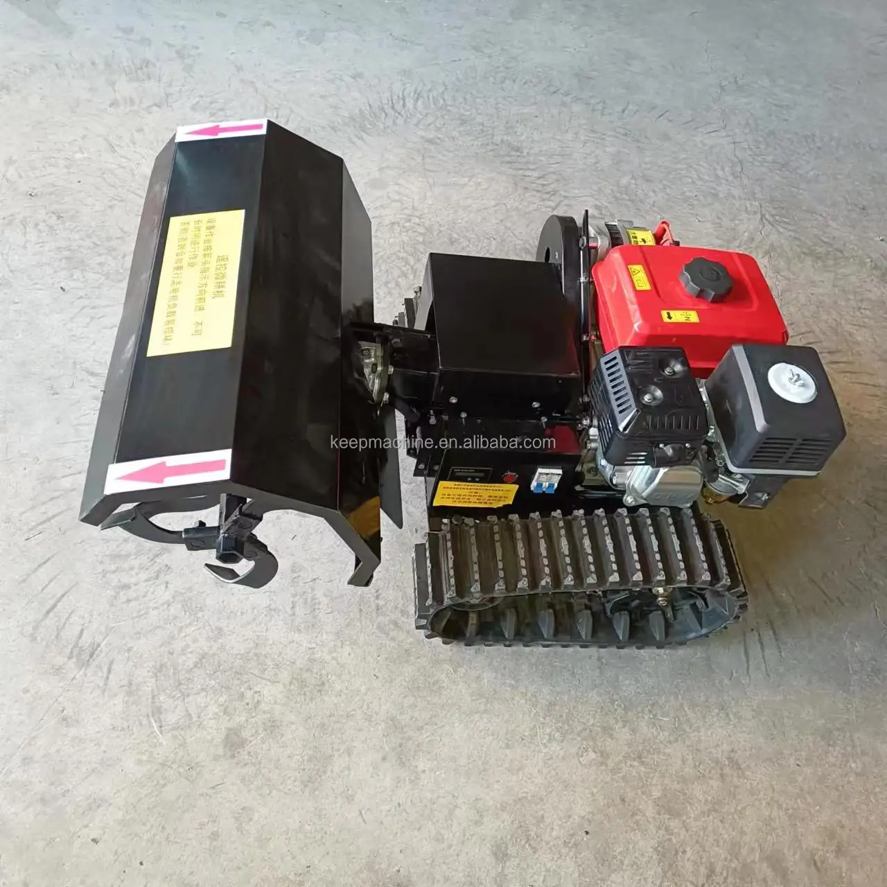Mini Crawler Agricultural Tractor Remote-controlled Cultivator With ...