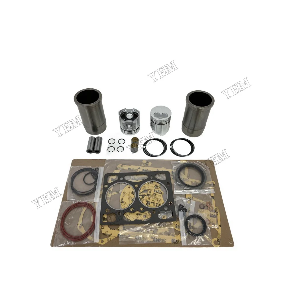 Overhaul Kit With Gasket Set Compatible for Komatsu 2D94 Replacement Engine Parts 3