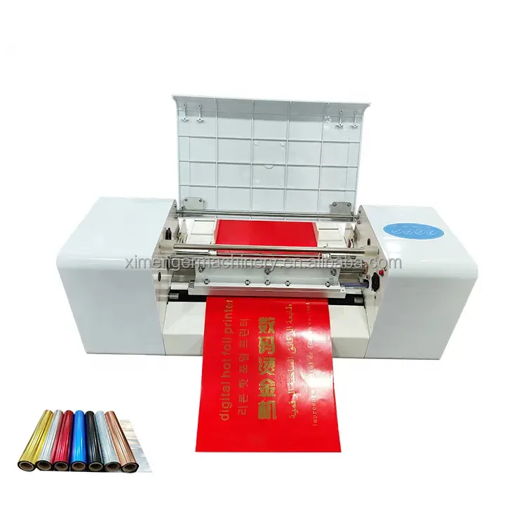 Factory Sale 360A Single Sheet Feed Digital Foil Printer Gold Foil ...