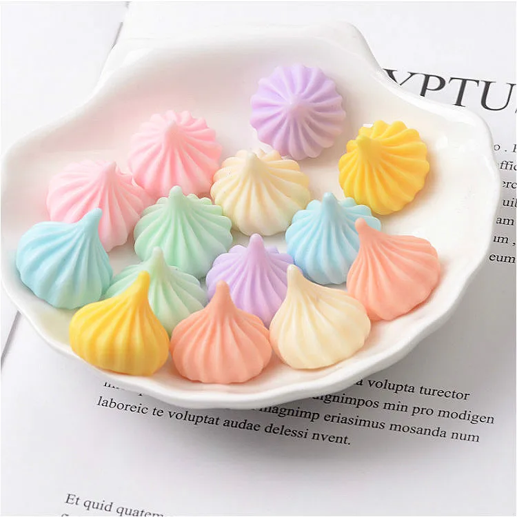 Конфеты из смолы с плоской задней стороной, кабошон, шоколадные бусины, поделки для скрапбукинга, аксессуары «сделай сам»