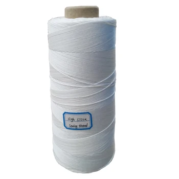 High silica oxygen fiberglass sewing thread for hand sewing