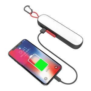 Outdoor Lighting Emergency Torch Light With Powerbank, SOS and Warning Light, Compact Bicycle Light, Hiking Light