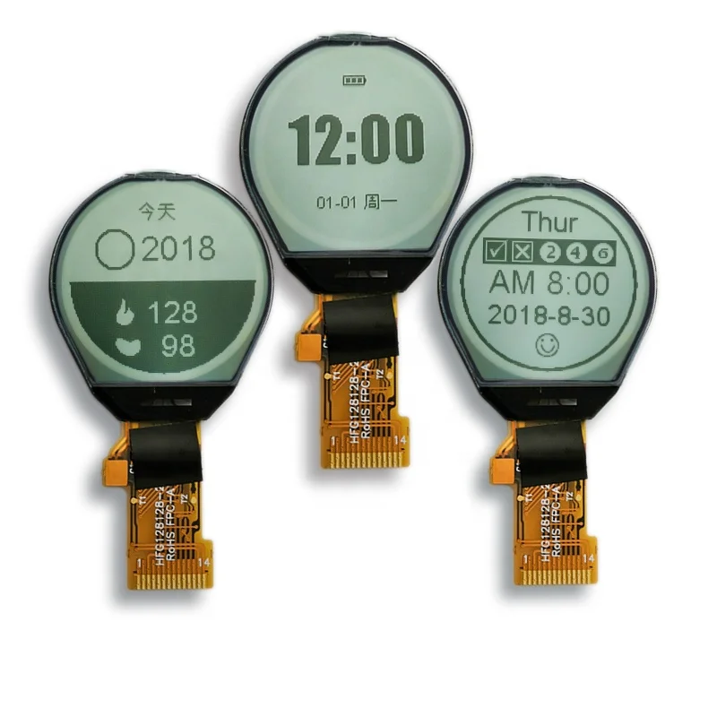 1.3inch Gy128128-23 Round Lcd Module 4-spi Fstn Custom Monochrome Dot  Matrix Clock Cog Lcd Screen 128x128 Circle Lcd Display - Buy Circle Lcd  Display, round Lcd, lcd Custom Product on Alibaba.com