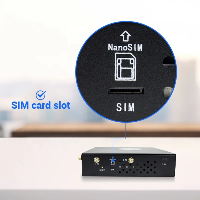 LSUN MF5200 Router Wifi6 Openwrt 5G Indoor CPE 5G Sim Card Wireless WiFi Gateway Qualcom Chipset