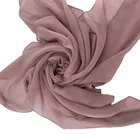 Square Scarf Blackscarf Dyed Hijab Scarf Good Quality Square Plain Dyed Color Voile Hijab Scarf With Cheap Price