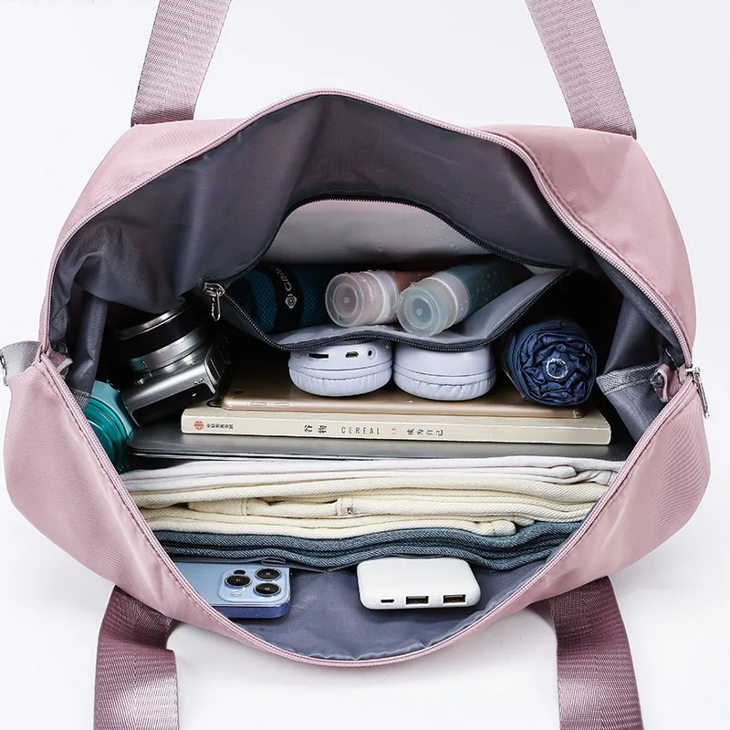 Double Layer Expandable Waterproof Dry Wet Separation Weekender ...