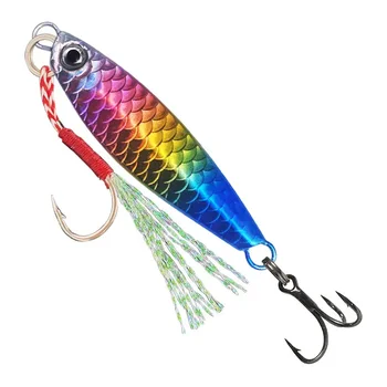 Hard Lead Metal Jigging Lure for Saltwater Ocean Boat Fishing Jigging Lure for Carp Bass Trout Species Sea Fishing – Metal Jig – view 5