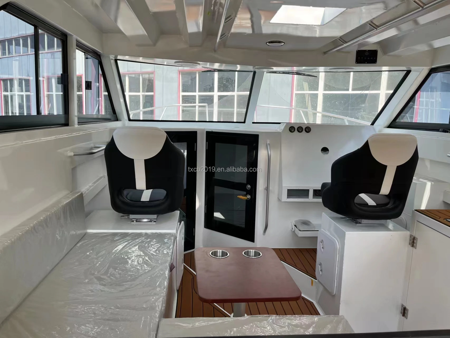 Aluminum Ocean Yacht Speed Boat 10m Catamaran Welded Aluminium Fishing ...