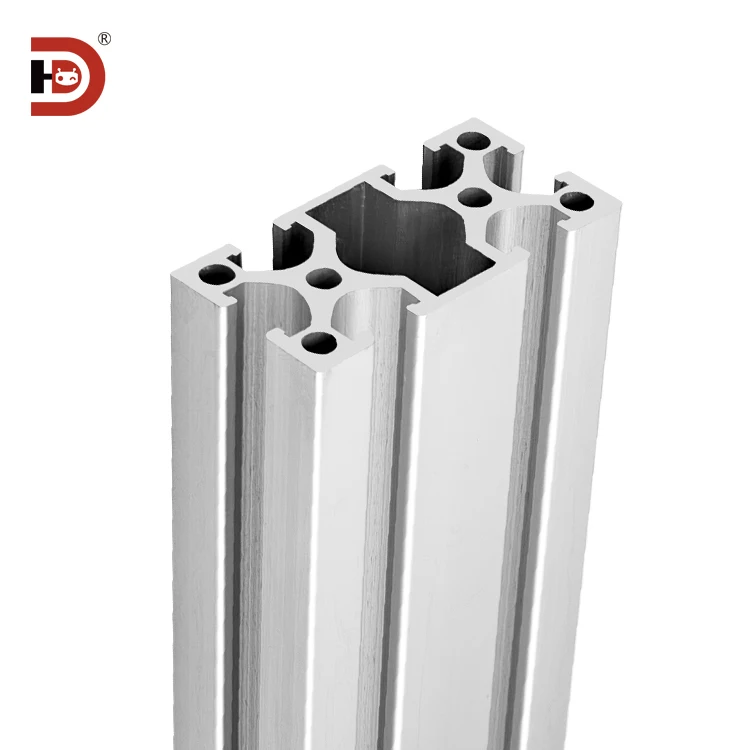 product 2550 industrial extruded aluminum profiles are suitable for assembly line automation equipment turning hole cutting services970-4