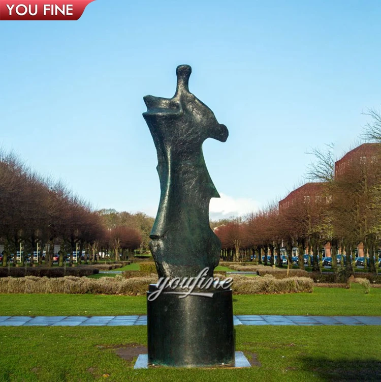アウトドア庭の大きなブロンズ抽象彫刻・悲しむ男性像 2m