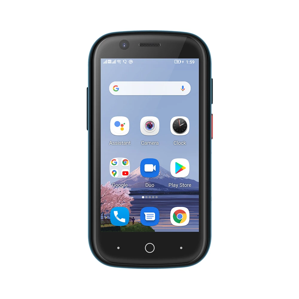 Unihertz Jelly 2 Smallest Android 10 4g Unlocked 3 Inch Smartphone 6gb 128gb Nfc Dark Green Mini Mobile Gaming Phone