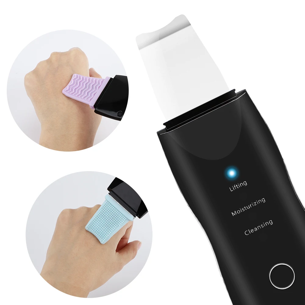 New Style  Cheap Personal Care White Black Ultrasonic Ion Professional Skin Scrubber.jpg