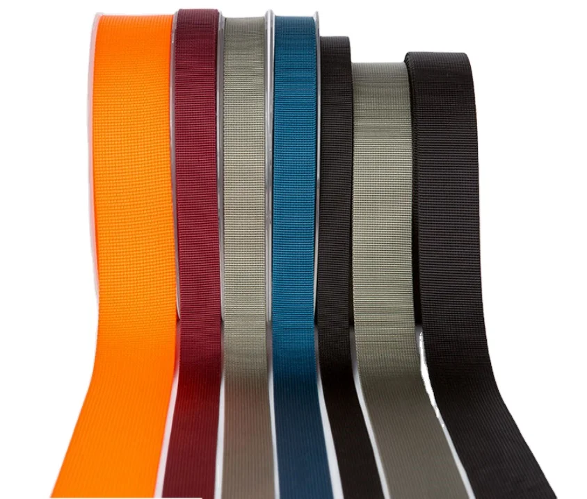 Nylon PP Polyester Webbing Strap for Bag and Belt Customized Size Logo Available