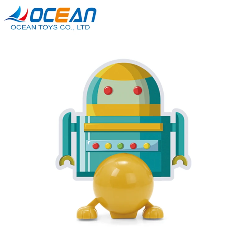 
 Недорогие рекламные товары, картина «сделай сам», 6 шт., заводные игрушки-роботы, распродажа  