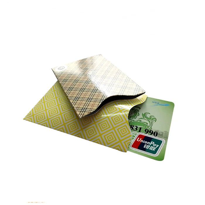 RFID PASSPORT CREDIT CARD ALUMINIUM SLEEVE THEFT PROTECTOR BLOCKING SHIELD