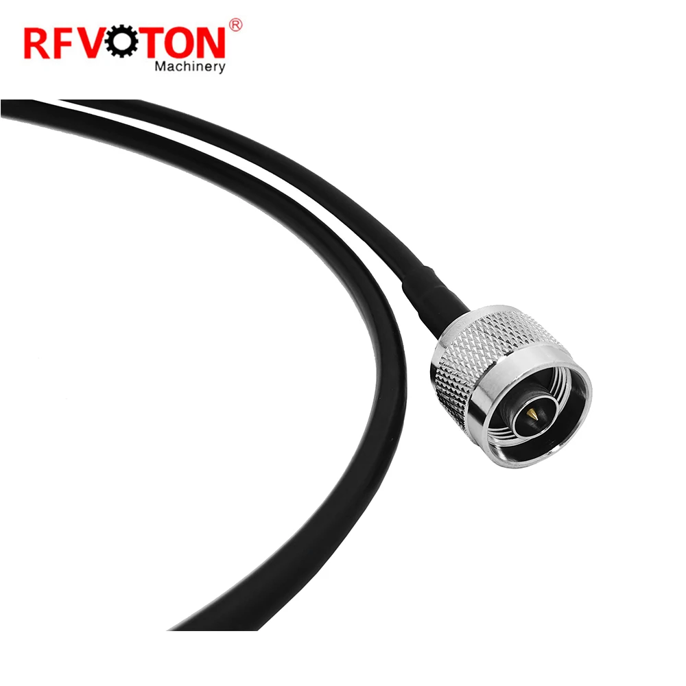 Factory Supply N Type Male Plug to SMA Male Plug for RG223 RG-223 Low Loss RF Antenna WiFi Pigtail Cable Assembly