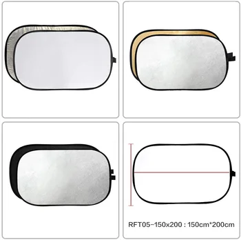 GODOX 59x79inch RFT-05 150 X 200cm 5 in 1 Collapsible Large Oval Photography Reflector detail image