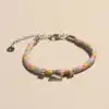 Rainbow rope bracelet