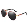 Black frame-red-black lenses-gray tints