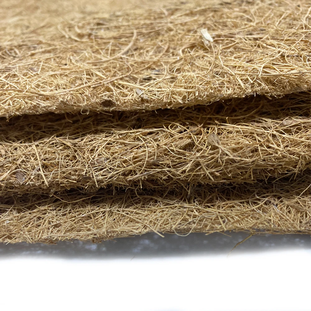 Coconut Coir Fiber Mulch Ring Tree Protector Mat for Disc Plant Cover Weed Control Mats