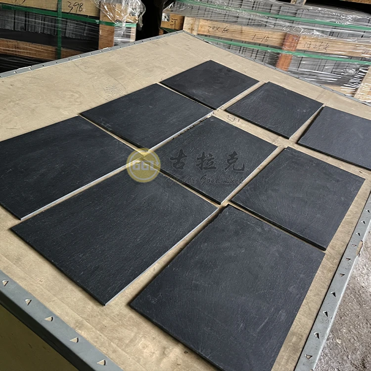 China Factory Natural Stone Black Roof Slate Tiles For Villa Slate Roofing details