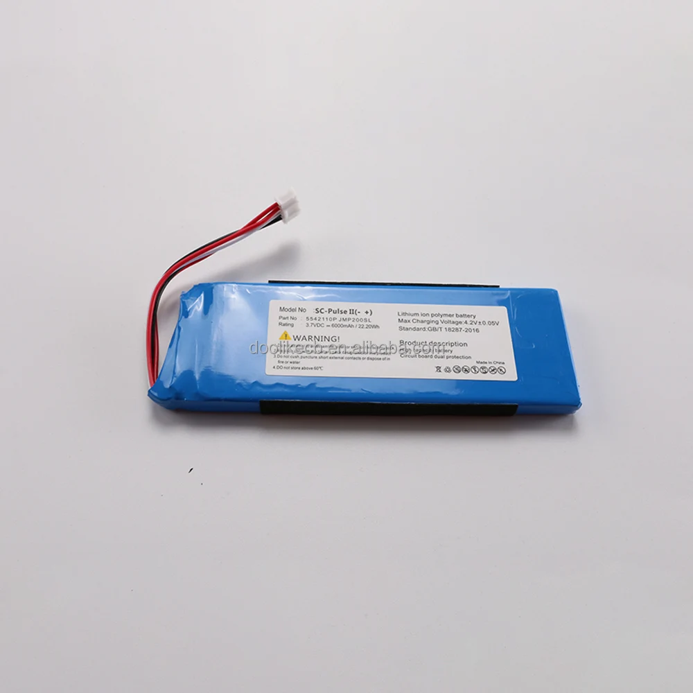 Batterie Li-ion De Rechange 3.7V 6000mAh Pour Enceinte JBL Pulse 2 & Pulse 3 - Modèle P5542100-P - Avec Outil D'installation - 9