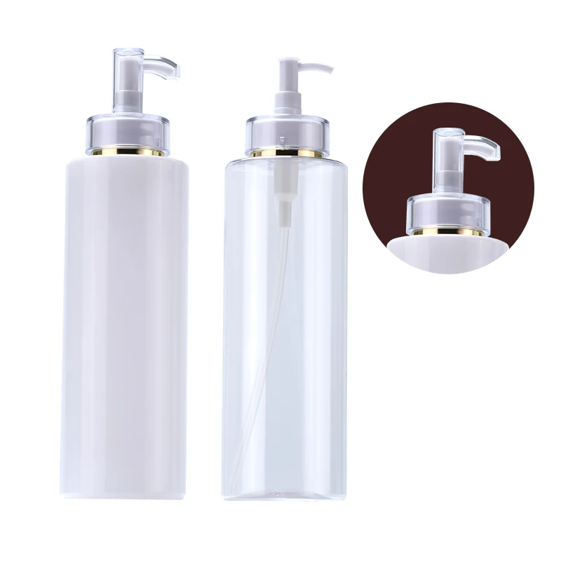 6 Tubes Vides Rechargeables 150 Ml - Plastique Transparent, Bouchon à Rabat, Pour Cosmétiques Et Voyages