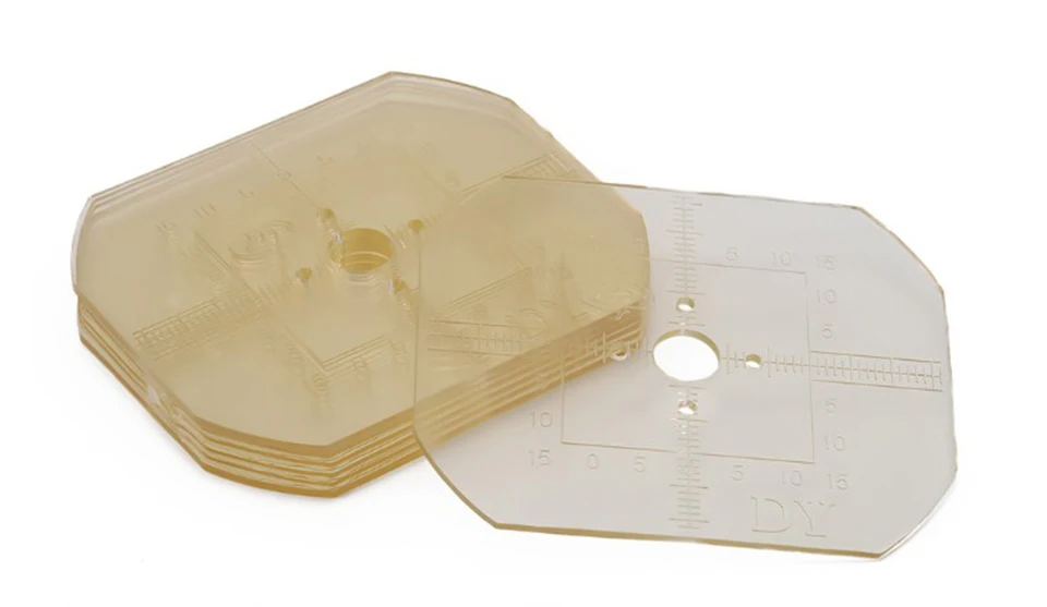 100pcs/pack Pattern Blanks Pattern Lens Template for Pattern Maker Glasses Repairing Kit Processing Accessories Glasses Shop