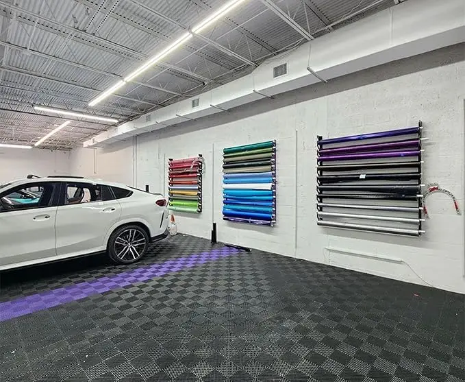 Tint Film Roll Display Rack