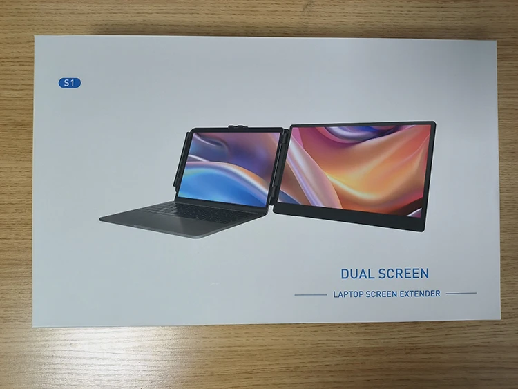 Folding Computer Monitor S1 - Portable 14 Inch FHD LCD