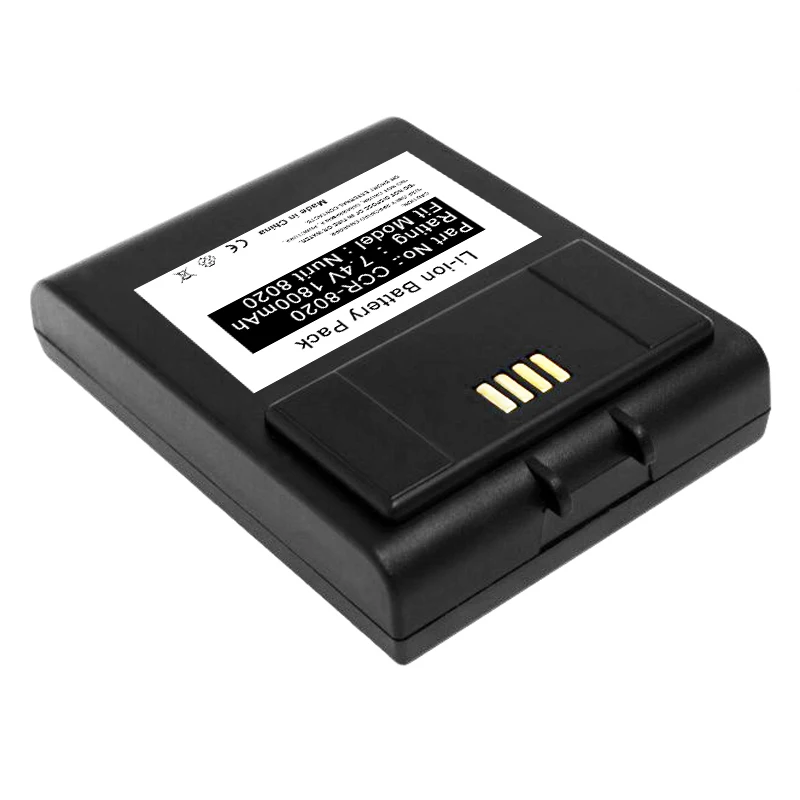 7.4V 1800mAh li-ion pos system terminal battery for VeriFone Nurit 8020 802B-WW-M05 CCR-8020