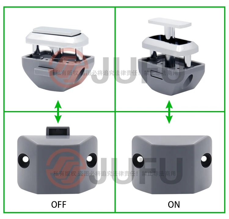 Secure Your RV with Metal Push Button Latch RV Locks