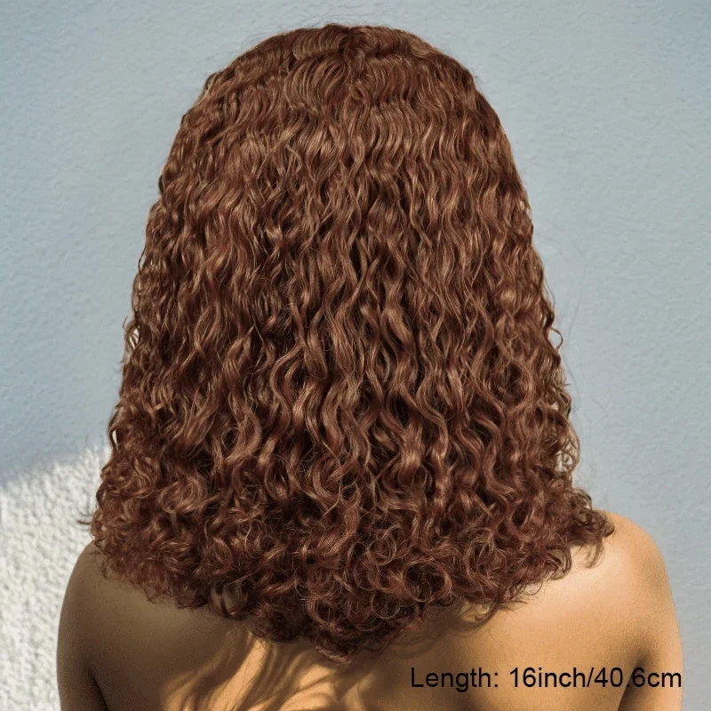 Peruca lace front cabelo humano bob deep curly castanho_voghion.com