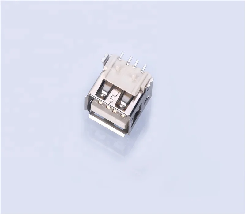 Быстродействующий гнездовой разъем USB Type A 2,0 для Huawei P30, dip180 градусов