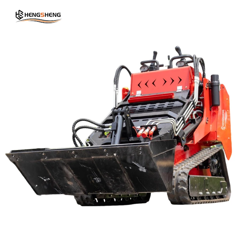 CE/EU/EPA Mini Skid Steer Loader Kubota Three Cylinder Water-cooled diesel Engine Bucket Capacity 0.2m ³ Lifting Capacity 250KG