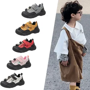 2026 Autumn Trendy Outdoor Sports Casual Waterproof Shoes for Boys and Girls Non-Slip Wear-Resistant Rubber Slip-On Hiking