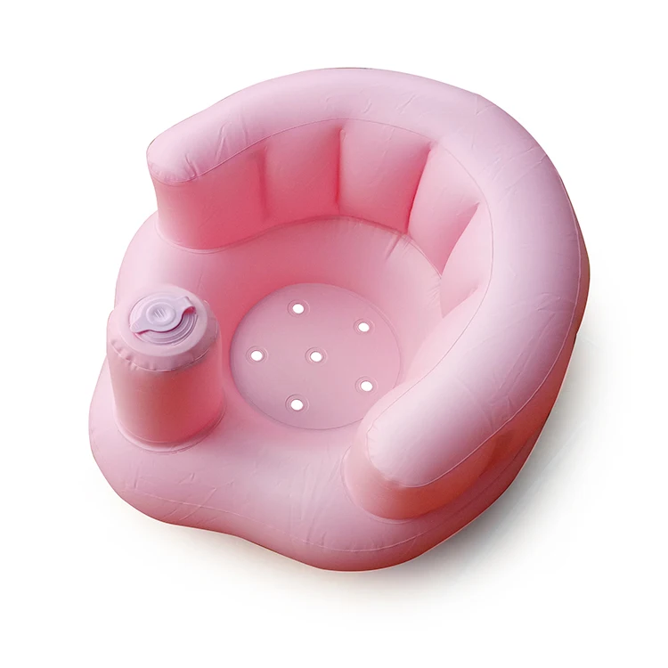 Лидер продаж на Amazon, складной диван из ПВХ, обучающий стул, детское Надувное сиденье для ванной, тренировочное кресло