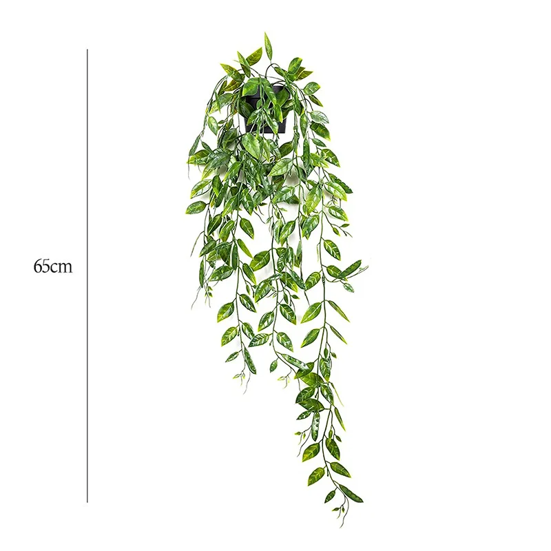 Wholesale Artificial Hanging Potted Plants Fake Mandala Vine Plant In
