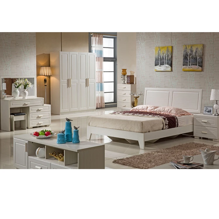 Guangzhou Bedroom Furniture White Color Modern Small One Bedroom Sets Beds Buy Guangzhou Bedroom Furniture Bedroom Sets White Modern Bedroom One Product On Alibaba Com