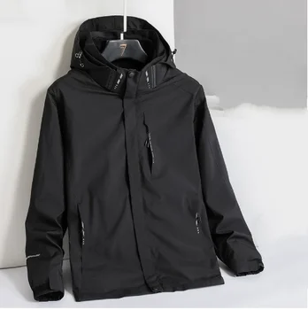 New products loose jacket for men High quality waterproof jacket Customizable winter jacket for men with logo printing