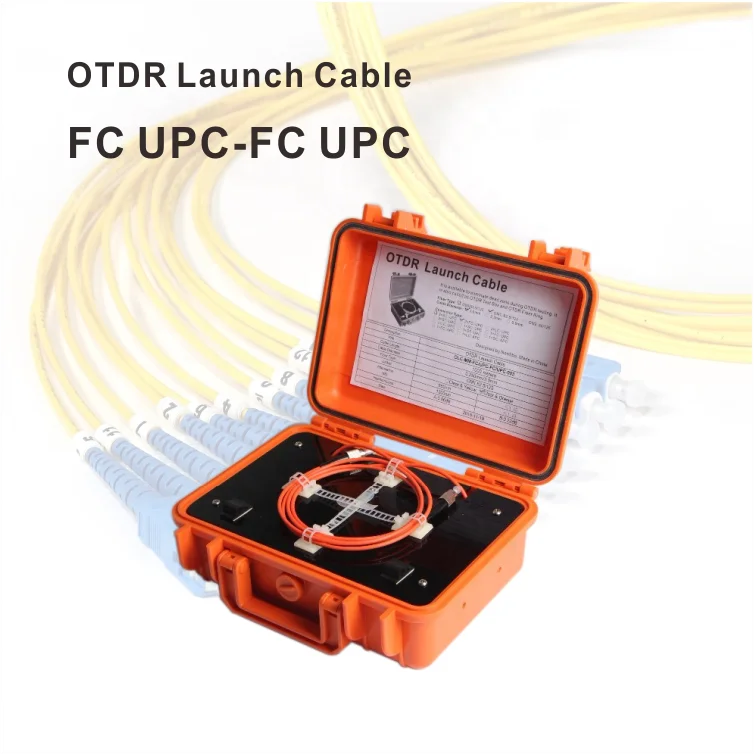 500 м 1000 м sm pon волоконно-оптический тестер б/у otdr ftth launch Кабельная коробка otdr Тестер Волоконно-оптический exfo mini otdr
