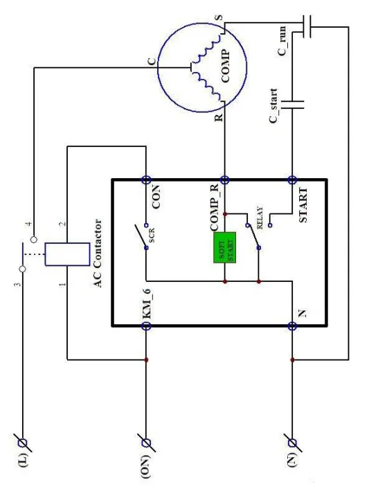 Single Phase Soft Starter for 220V 9000BTU 18000BTU 27000BTU air Conditioner and Heat Pump