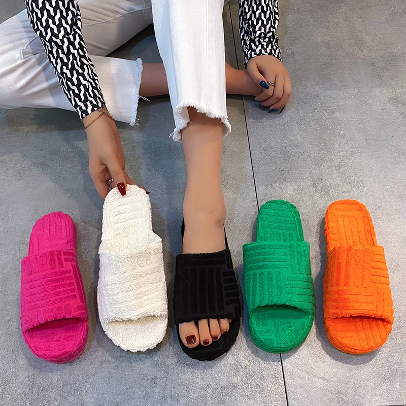 Designer Famous Brand Ladies Elegant Slides slippers for Women Outdoor High Quality Shoes for Girls
