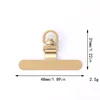 straight rotating buckle-gold