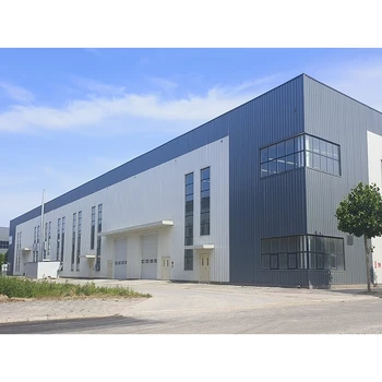 Modern Industrial Light Steel Frame Structure for Office Building Construction Low-Cost Metal Building Projects