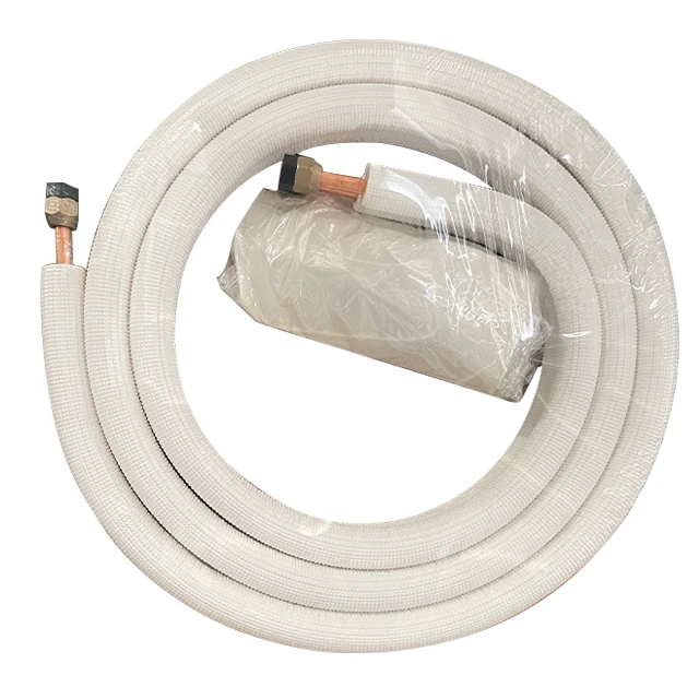 Best Selling Items Split Air Conditioner White PE Insulated Coil Copper Tube